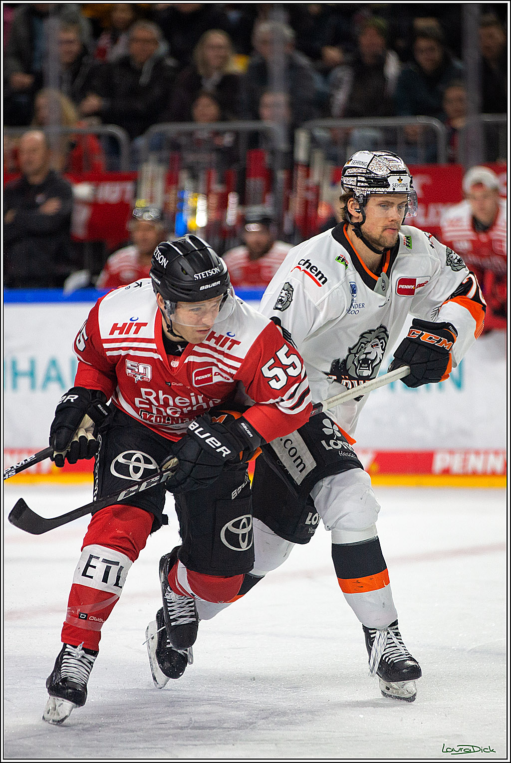 PENNY DEL; Koelner Haie- Loewen Frankfurt; Koeln, 18.12.2022